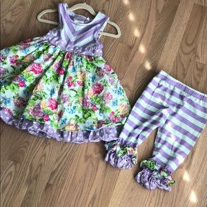 Serendipity matching dress and leggings